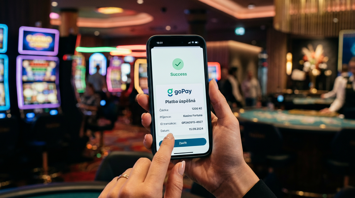 Nejlepší GoPay casino 2026: Přehled vkladů a bonusů pro české hráče